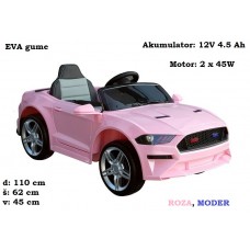 Otroški avto na akumulator BBH-718A (roza ali moder)