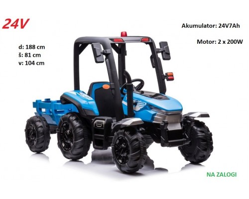 Traktor BLT-206 na akumulator (moder)