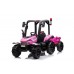 Traktor BLT-206 na akumulator (roza)