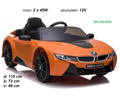 BMW i8 (oranžen)