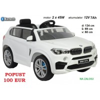 Otroški avto BMW X5M (bel ali rdeč) AKCIJA -100 eur popusta