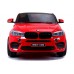 Rdeč avto na akumulator BMW X6M