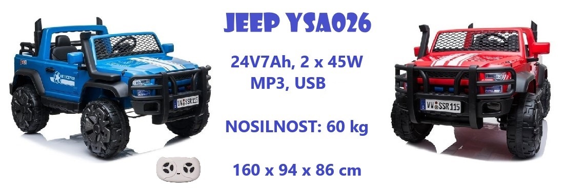 otroški jeep YSA026