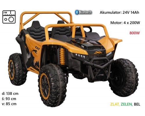 Buggy Arctic Cat WILDCAT XX 24V14AH Buggy Arctic Cat WILDCAT XX 24V14AH