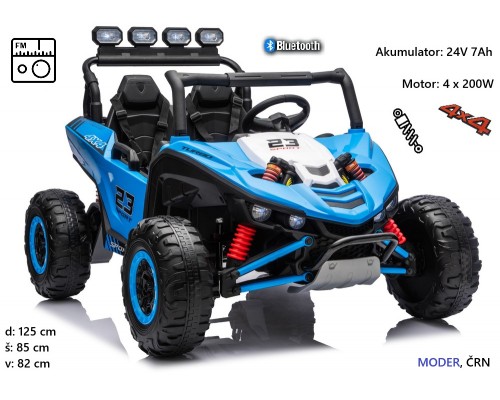 Otroški Buggy DM-110 na akumulator 24V, 4x4 800W