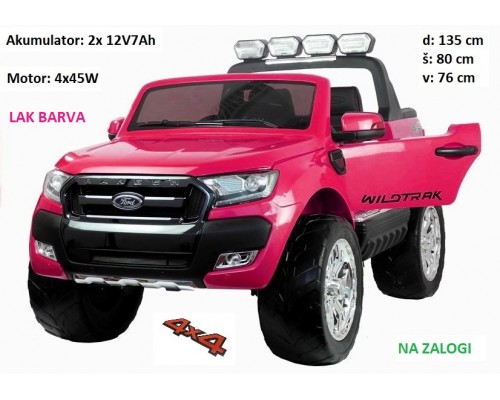 	Ford Ranger 4X4 (LAK roza)