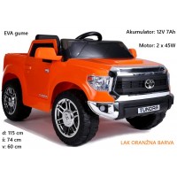 Toyota Tundra jj2125 12V (LAK oranžna barva) AKCIJA