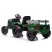 Traktor 24V s prikolico CH9959B (zelen, rdeč) 240W