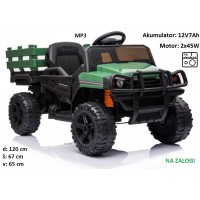 otroški traktor na akumulator BDM0926 (zelen)