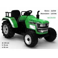 Otroski traktor na akumulator HL2788 (zelen)