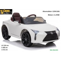 Avto na akumulator Lexus LC 500 - JE1618; ČRNI PETEK