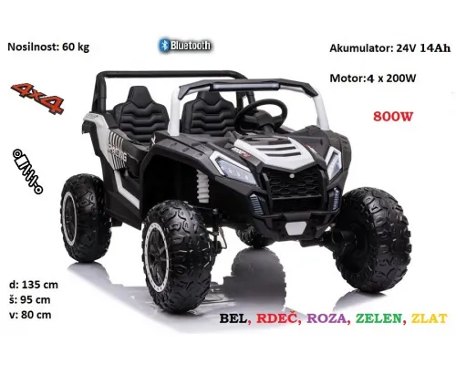 Otroški Buggy 800W na akumulator 24V 14Ah Otroški Buggy 800W na akumulator 24V 14Ah