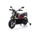 Otroški motor Aprilia A007 na akumulator 12V (črn ali rdeče-črn)