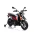 Otroški motor Aprilia A007 na akumulator 12V (črn ali rdeče-črn)