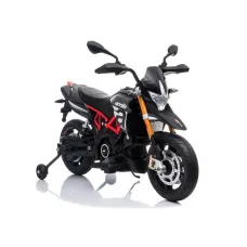 Otroški motor Aprilia A007 na akumulator 12V (črn ali rdeče-črn)