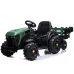 otroški traktor na akumulator BDM0925 (zelen ali rdeč) EVA gume