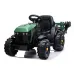 otroški traktor na akumulator BDM0925 (zelen ali rdeč) EVA gume