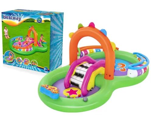 Otroško napihljivo igrišče 295 x 190 x 137 cm Bestway 53117