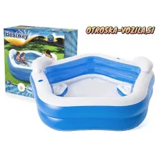 Otroški napihljiv bazen 213 x 206 x 69 cm - Bestway 54153