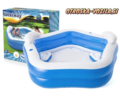 Otroški napihljiv bazen 213 x 206 x 69 cm