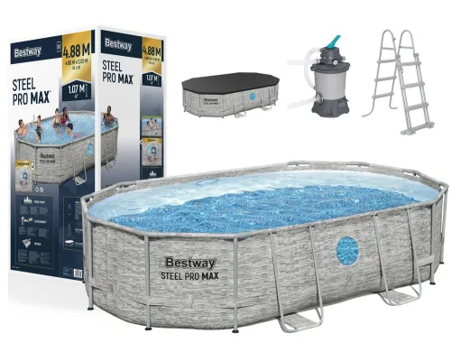 Bazen z okvirjem 427 x 250 x 100 cm; 7250 litrov - Bestway 56946