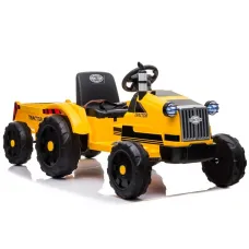 Traktor s prikolico na akumulator 12V7Ah - CH9959 (rumen) Traktor s prikolico na akumulator 12V7Ah - CH9959 (rumen)