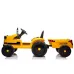 Traktor s prikolico na akumulator 12V7Ah - CH9959 (rumen)