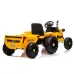 Traktor s prikolico na akumulator 12V7Ah - CH9959 (rumen)