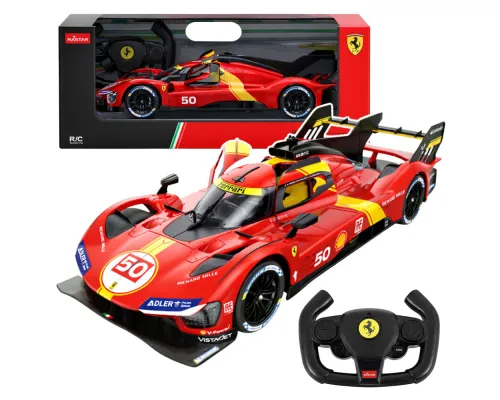 Ferrari 499P avto na daljinsko upravljanje RC rdeč Rastar 1:24