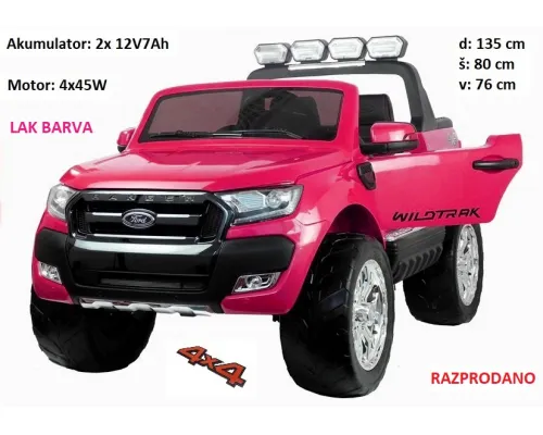 Ford Ranger 4X4 (LAK roza)