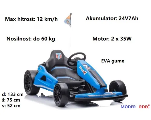 Otroška formula na akumulator 24V