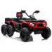 6-kolesni 800W otroški ATV JC606 24V 4x4 s prikolico (zelen, moder, rdeč)