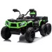 6-kolesni 800W otroški ATV JC606 24V 4x4 s prikolico (zelen, moder, rdeč)