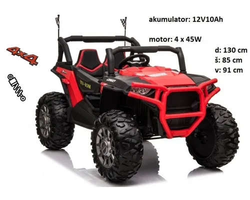 Otroški BUGGY JC999 (rdeč)