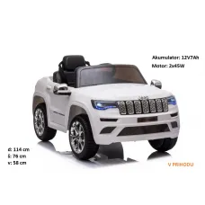 Otroški Jeep Grand Cherokee (bel)