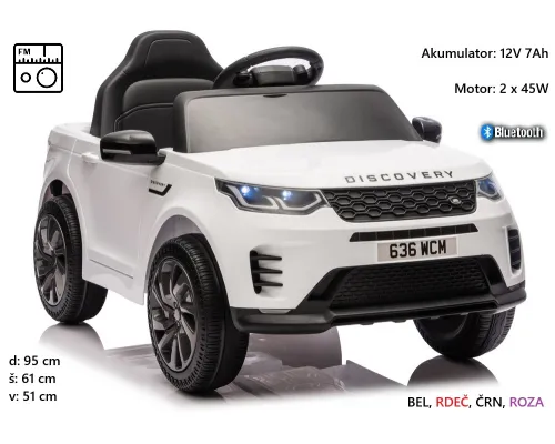 Land Rover Discovery DLS-K06 12V, FM radio, Bluetooth