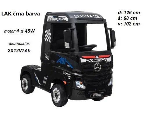 Mercedes Actros (LAK črn)