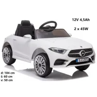 Bel otroški Mercedes CLS 350 na akumulator 12VAh