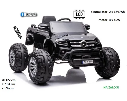 Mercedes Monster Truck (črn)