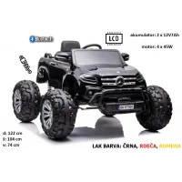Mercedes Monster Truck (LAKIRAN črn, rdeč ali rumen)