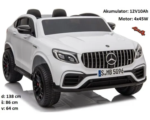 Mercedes GLC 63S (bel, črn, moder ali rdeč)