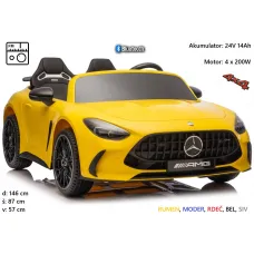 Mercedes GT63 AMG DK-GT63 24V 800W (rumen, bel, moder, rdeč, siv)