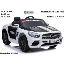 Otroški policijski avto Mercedes SL500 Otroški policijski avto Mercedes SL500