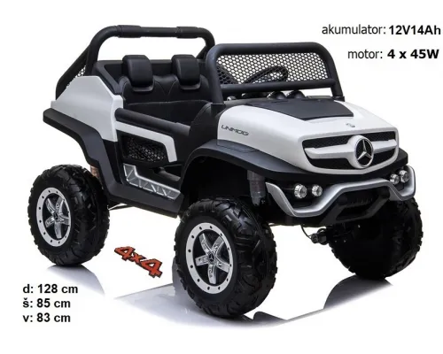 Mercedes Unimog XL dvosed (bel)