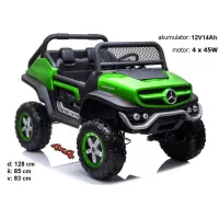 Mercedes Unimog XL dvosed (zelen)