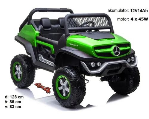 Mercedes Unimog XL dvosed (zelen)