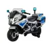 Otroški policijski motor BMW 45W (srebrn)