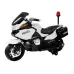 Otroški policijski motor na akumulator 12V 7Ah - YSA021A (črno-bel)