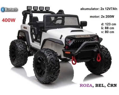 Oranžen otroški BUGGY JC666 (roza, bel, črn)