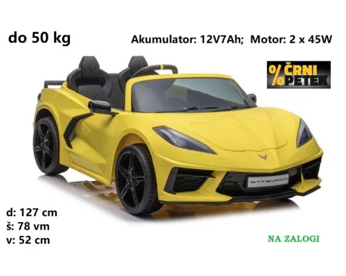 Otroški avto Corvette Stingray TR2203 Sport Otroški avto Corvette Stingray TR2203 Sport